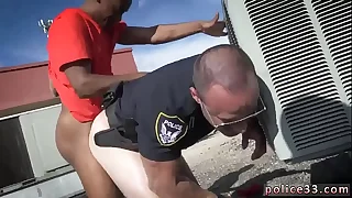 Male cop fisting cheerful He was averse at first&comma; but given get under one's