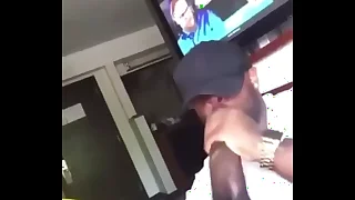 Sucking thick BBC