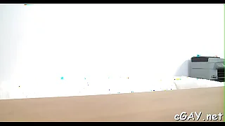 Blowjob for nice-looking gay cadger